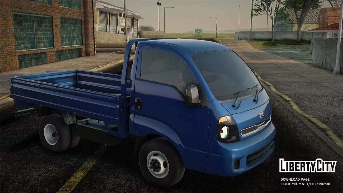 KIA Bongo K2500 Dark Blue / GTA San Andreas