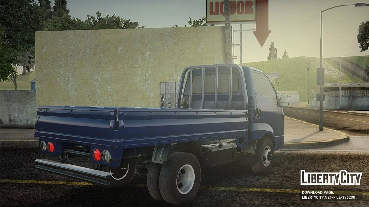 KIA Bongo K2500 Dark Blue / GTA San Andreas