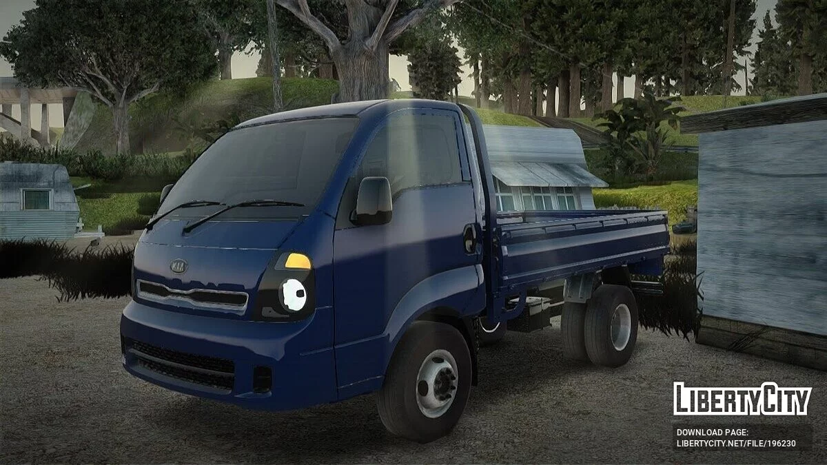 KIA Bongo K2500 Dark Blue / GTA San Andreas