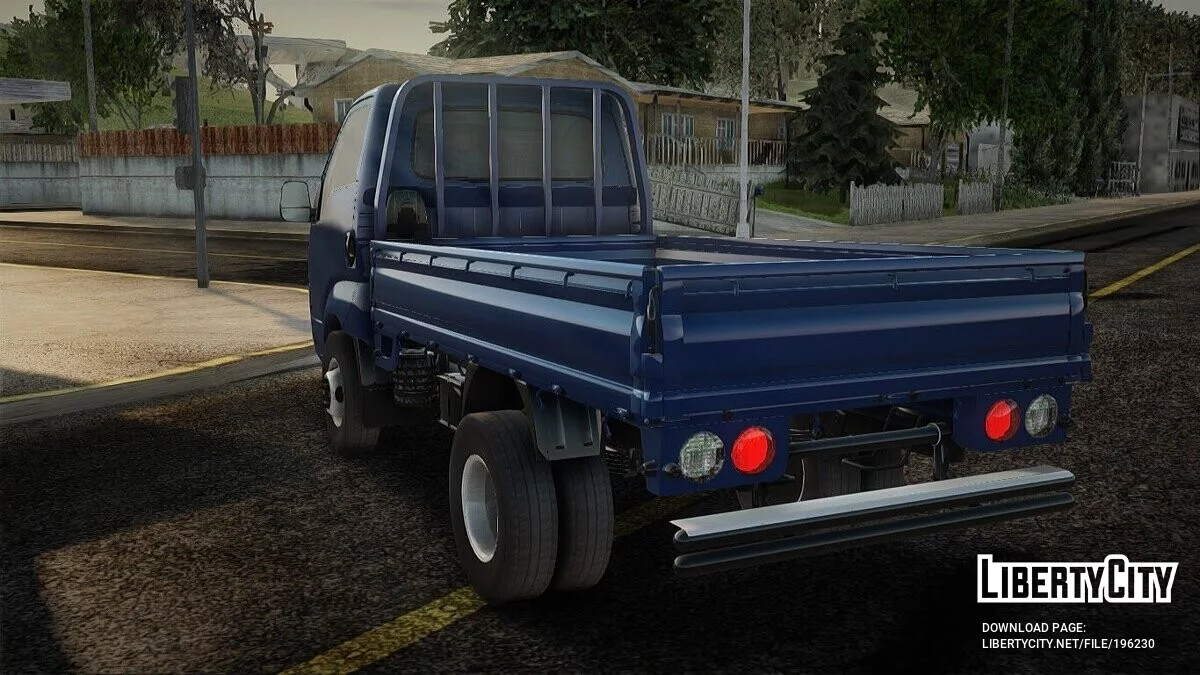 KIA Bongo K2500 Dark Blue / GTA San Andreas