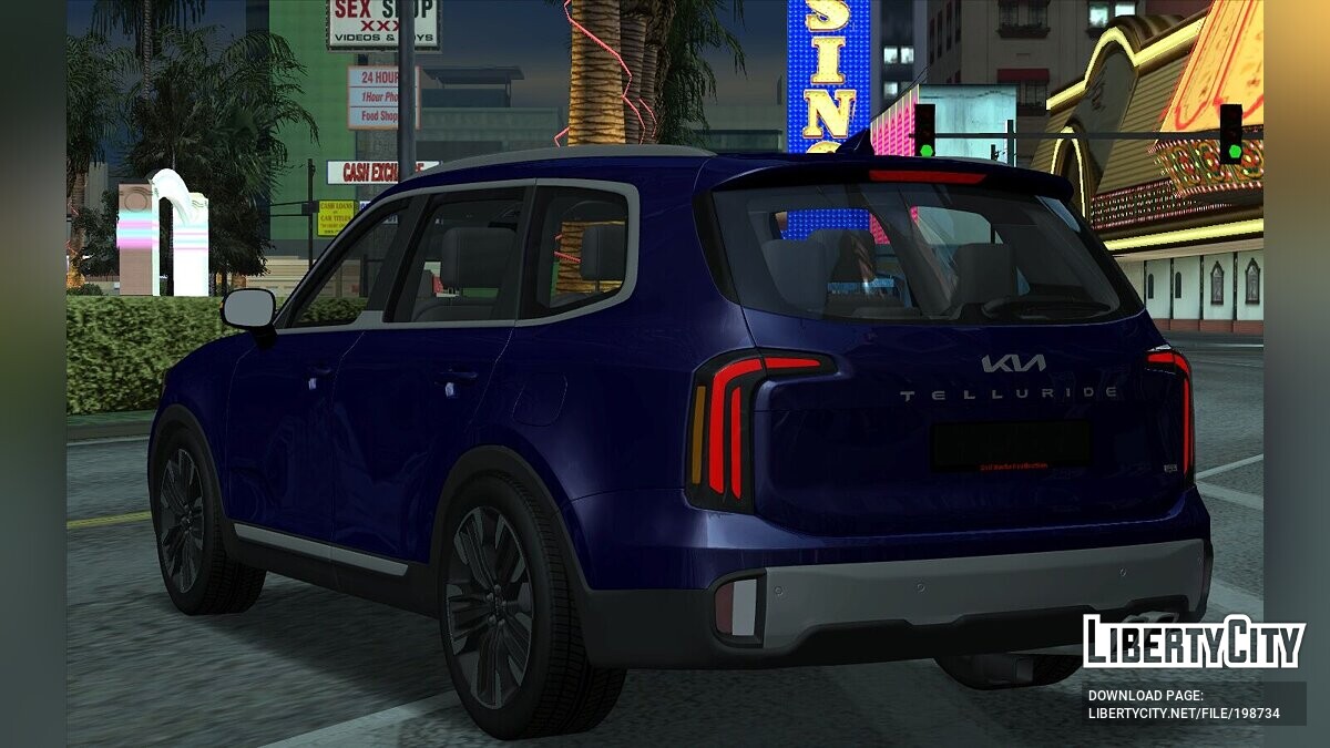 Скачать Kia Telluride 2023 для GTA San Andreas