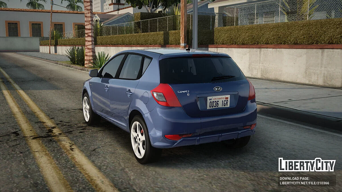 Kia Ceed 1.4 CVVT 2009 / GTA San Andreas