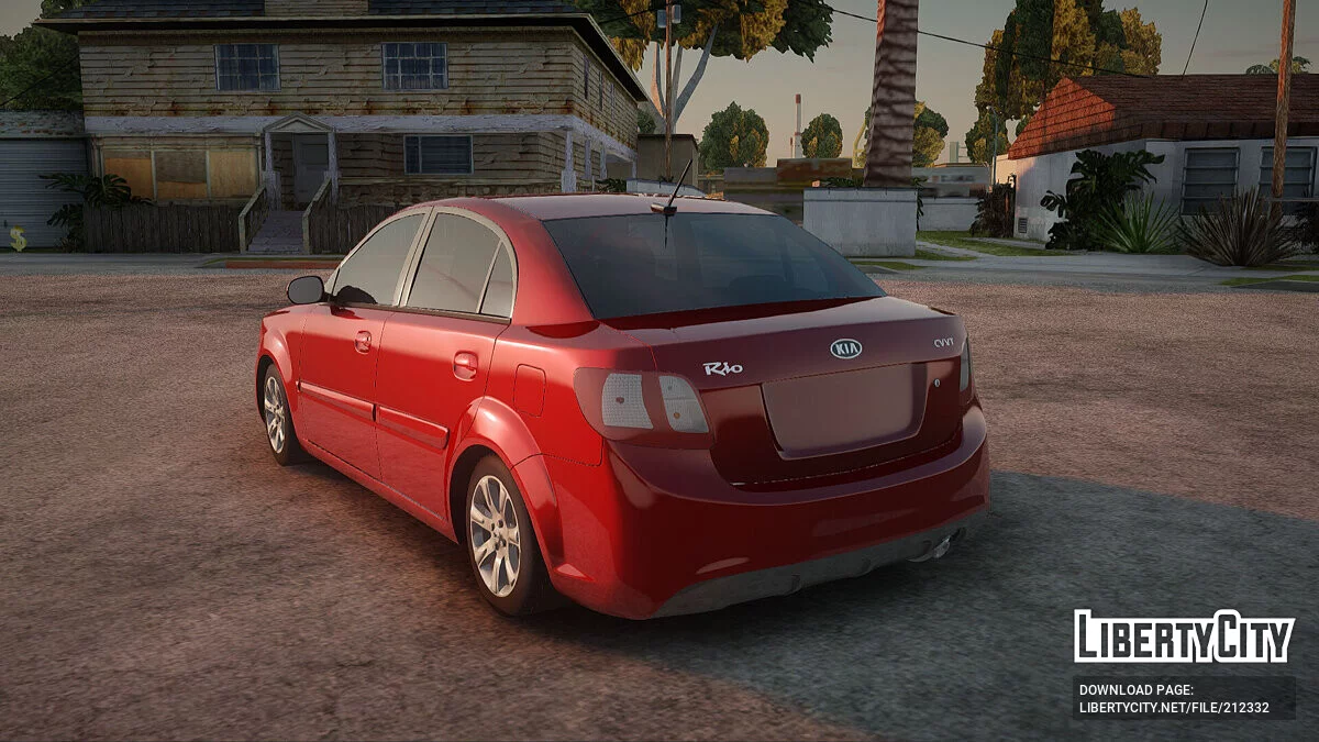 Kia Rio / GTA San Andreas