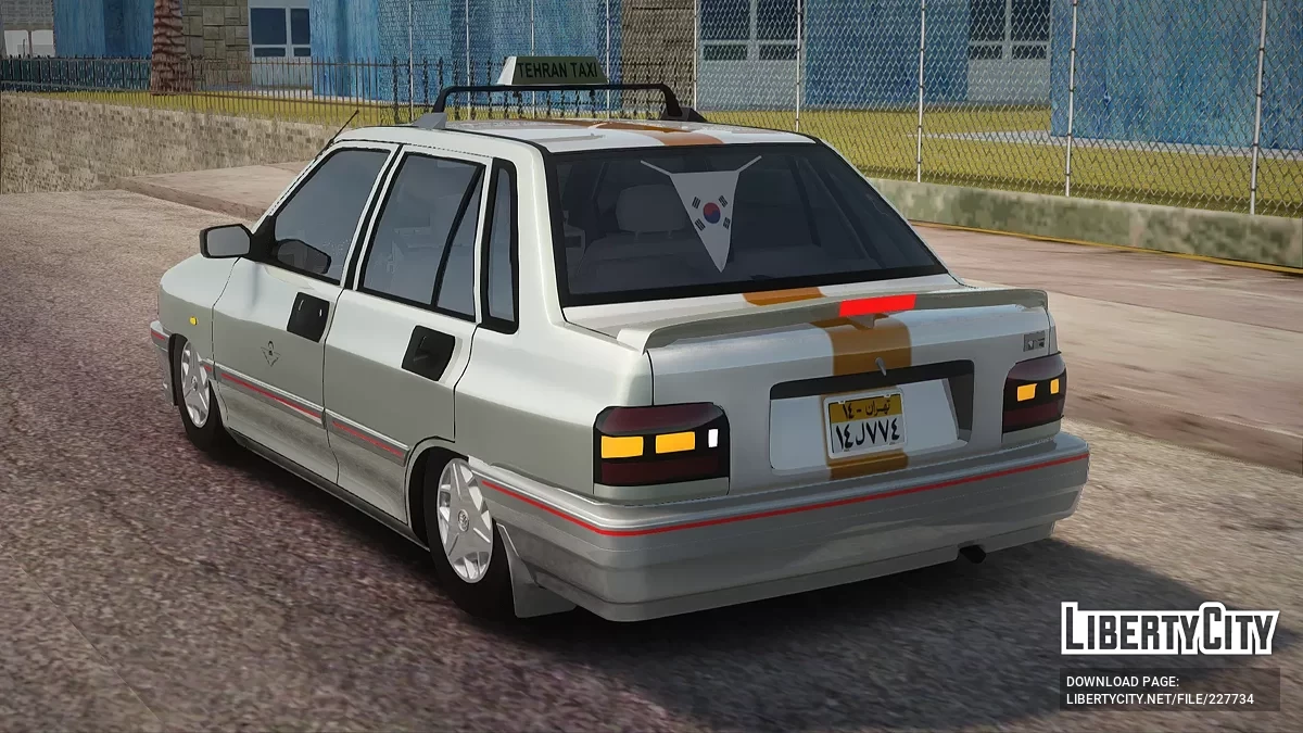 Kia Pride Korea Taxi Classic / GTA San Andreas