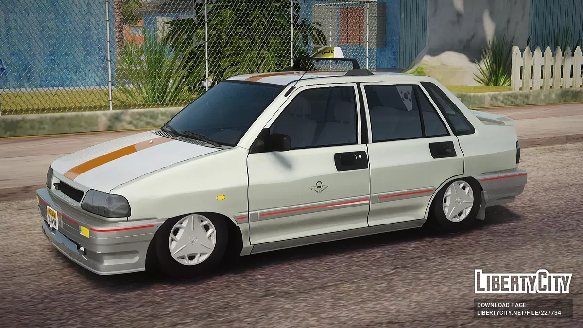 Kia Pride Korea Taxi Classic / GTA San Andreas