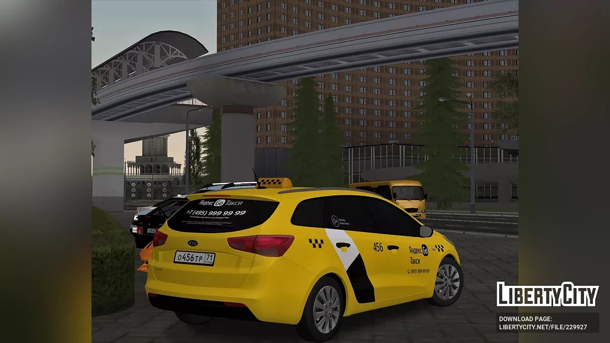 Kia Ceed Яндекс Такси / GTA San Andreas