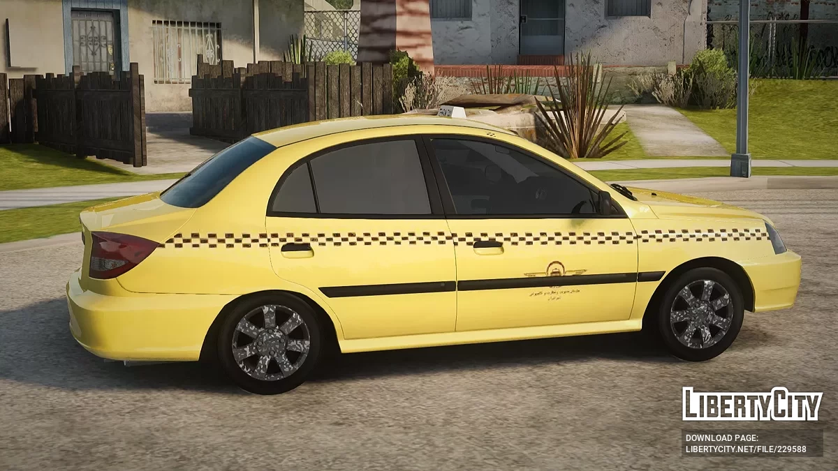 Kia Rio Taxi / GTA San Andreas