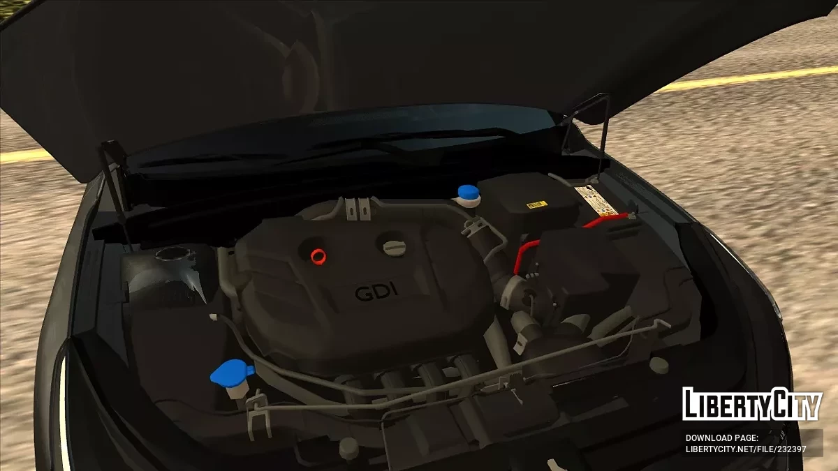 Kia K5 2023 / GTA San Andreas