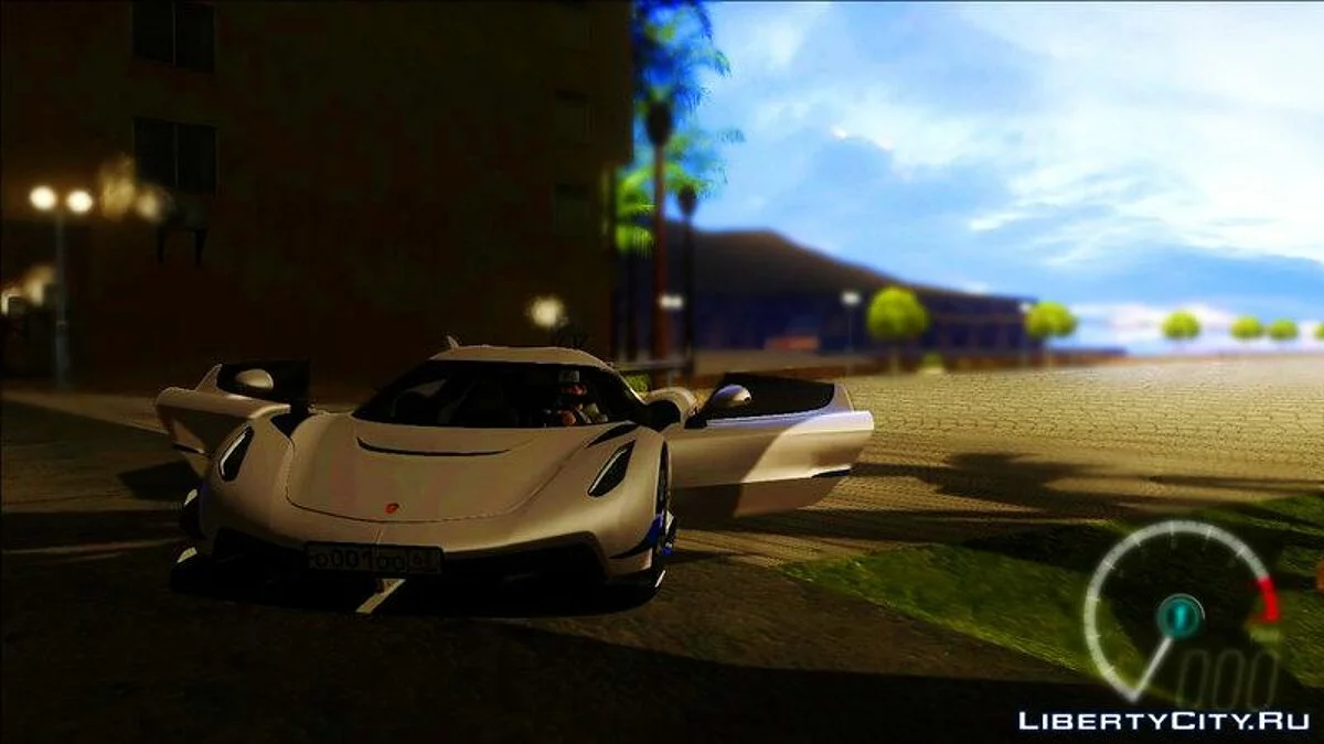 Koenigsegg Jesko 2020 / GTA San Andreas