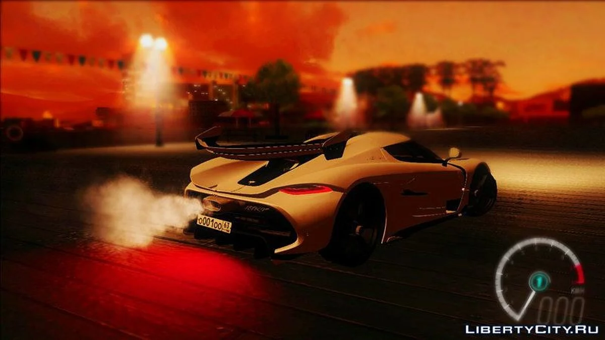 Koenigsegg Jesko 2020 / GTA San Andreas