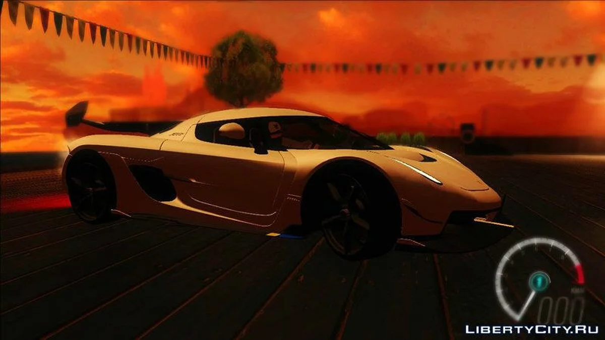 Koenigsegg Jesko 2020 / GTA San Andreas