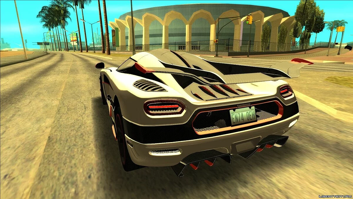 Koenigsegg Agera RS + Свои звуки / GTA San Andreas