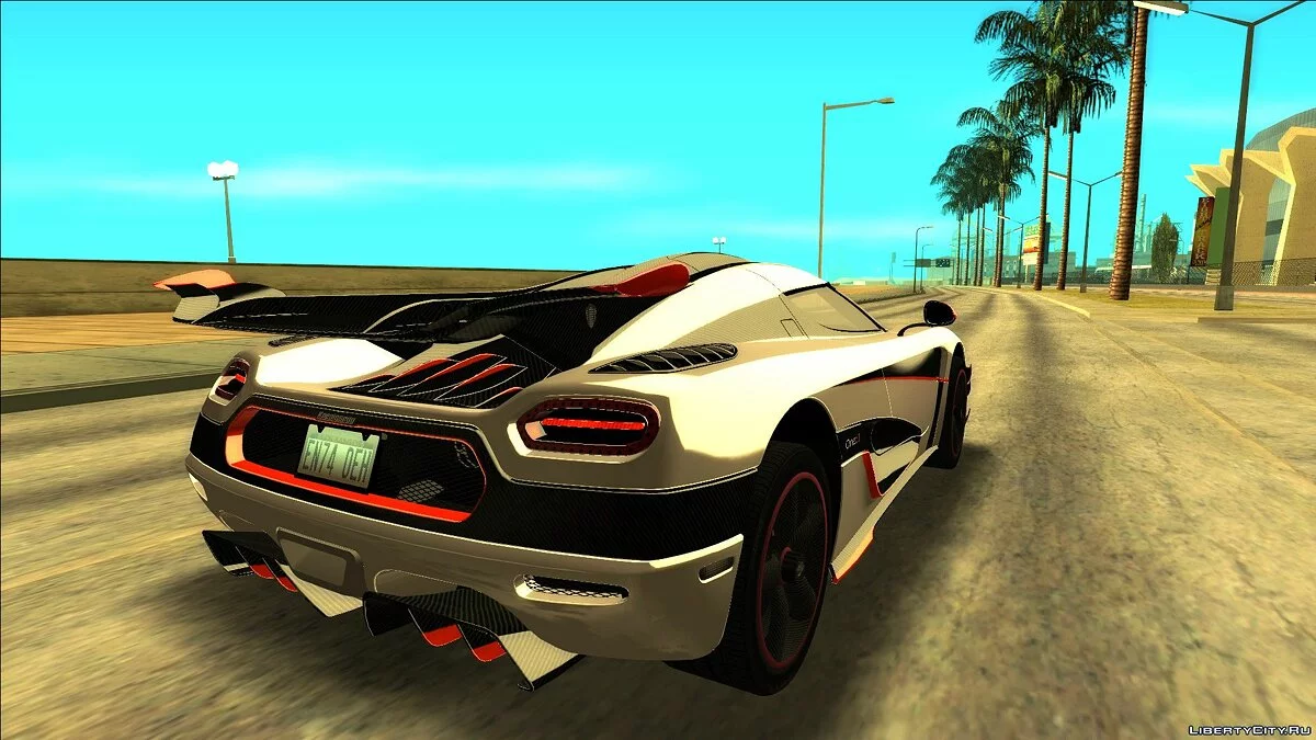 Koenigsegg Agera RS + Свои звуки / GTA San Andreas