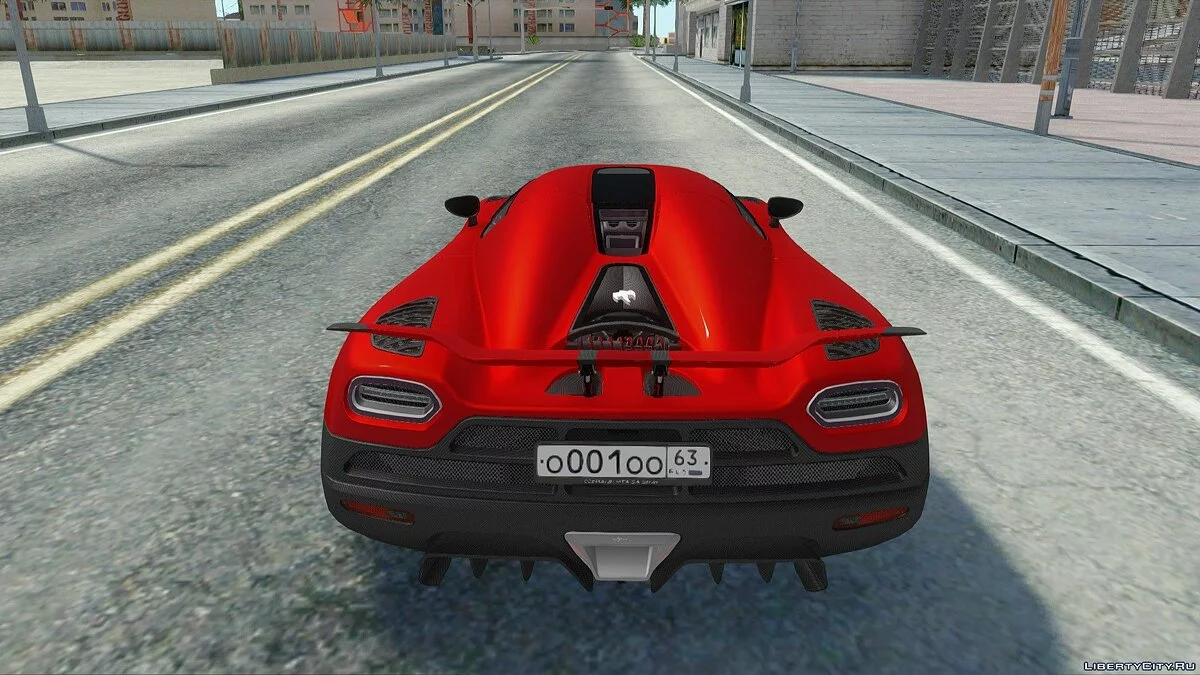Koenigsegg Agera R / GTA San Andreas
