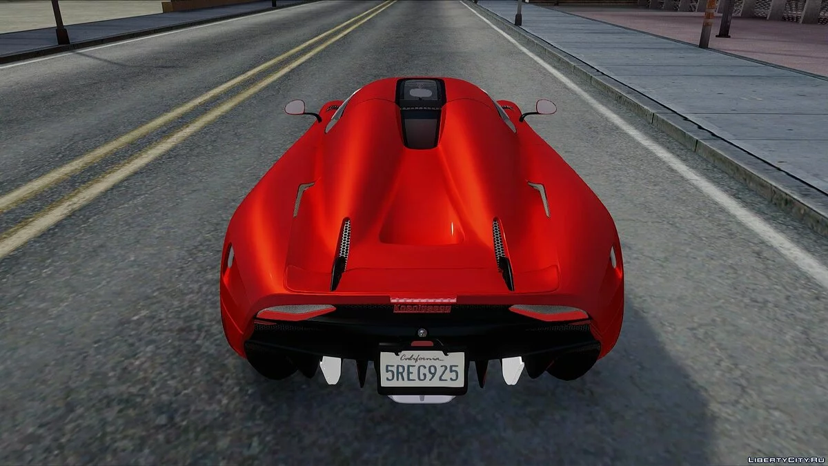 Koenigsegg Regera 2015 / GTA San Andreas