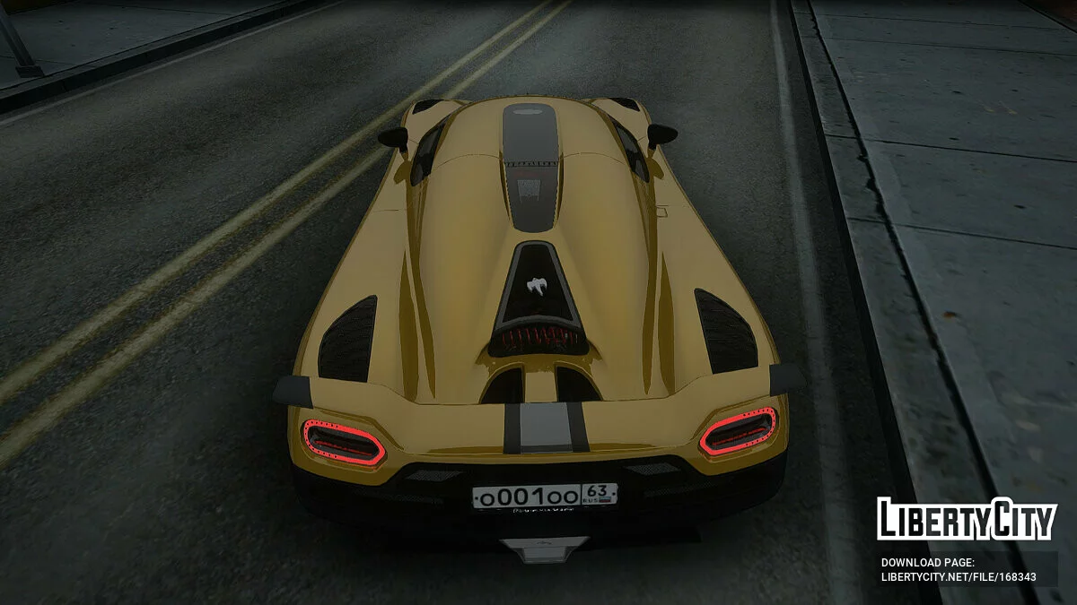Koenigsegg Agera / GTA San Andreas