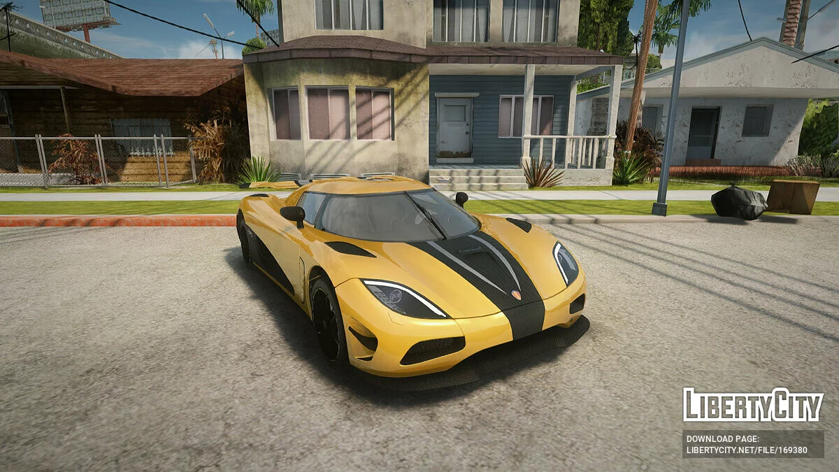 Koenigsegg Agera R / GTA San Andreas