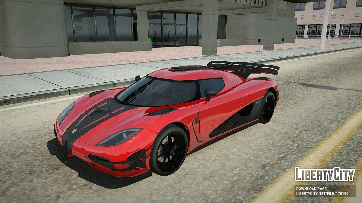 Koenigsegg One:1 / GTA San Andreas