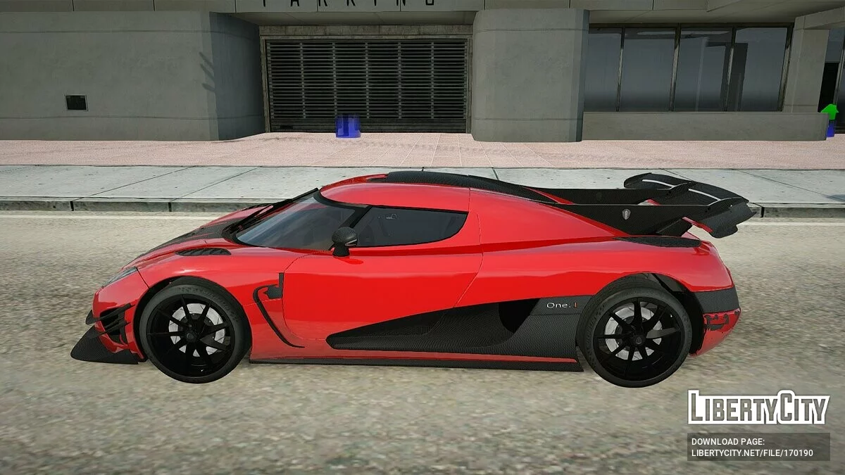 Koenigsegg One:1 / GTA San Andreas