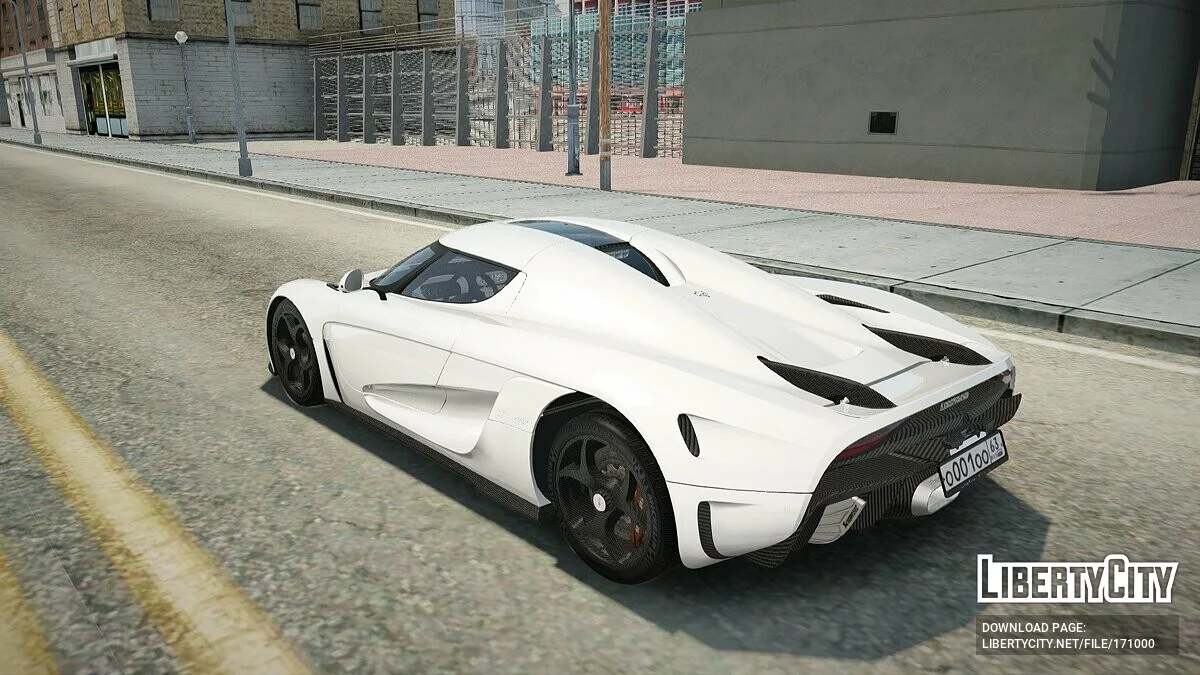Koenigsegg Regera / GTA San Andreas