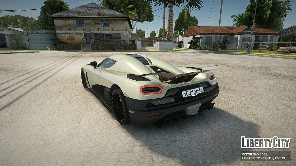 Koenigsegg Agera / GTA San Andreas