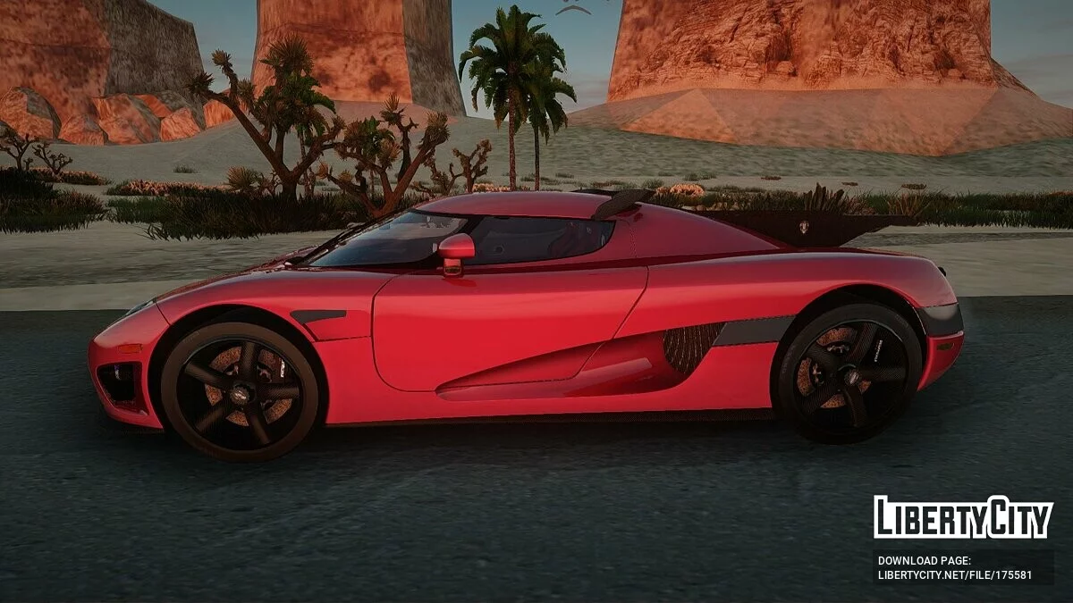 Koenigsegg CCX Hot Version Style / GTA San Andreas
