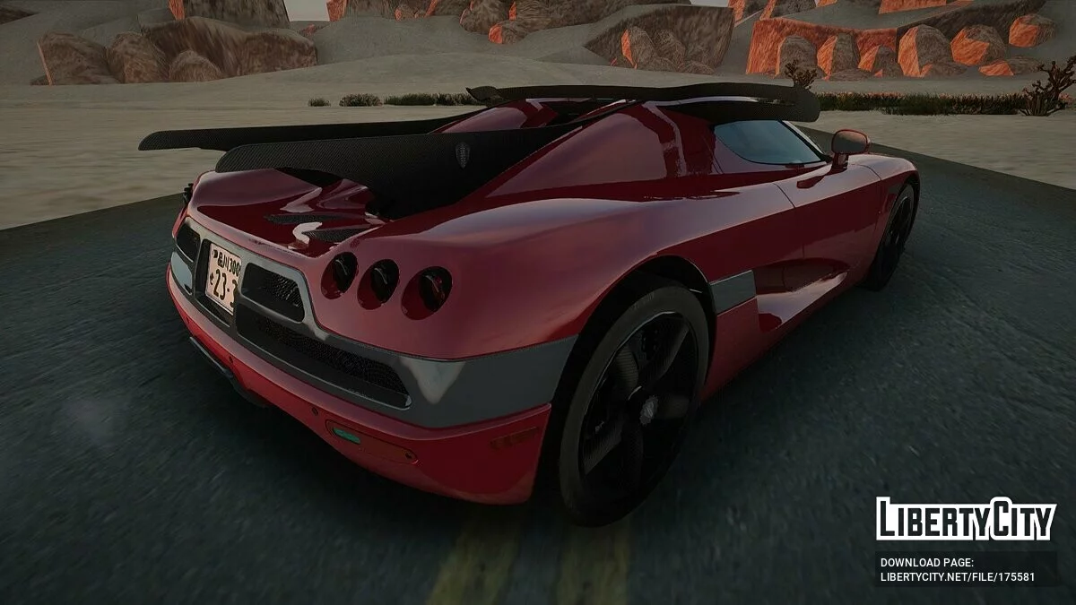 Koenigsegg CCX Hot Version Style / GTA San Andreas