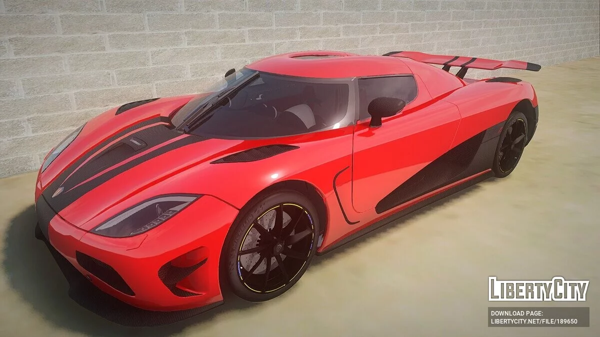 Koenigsegg Agera R / GTA San Andreas