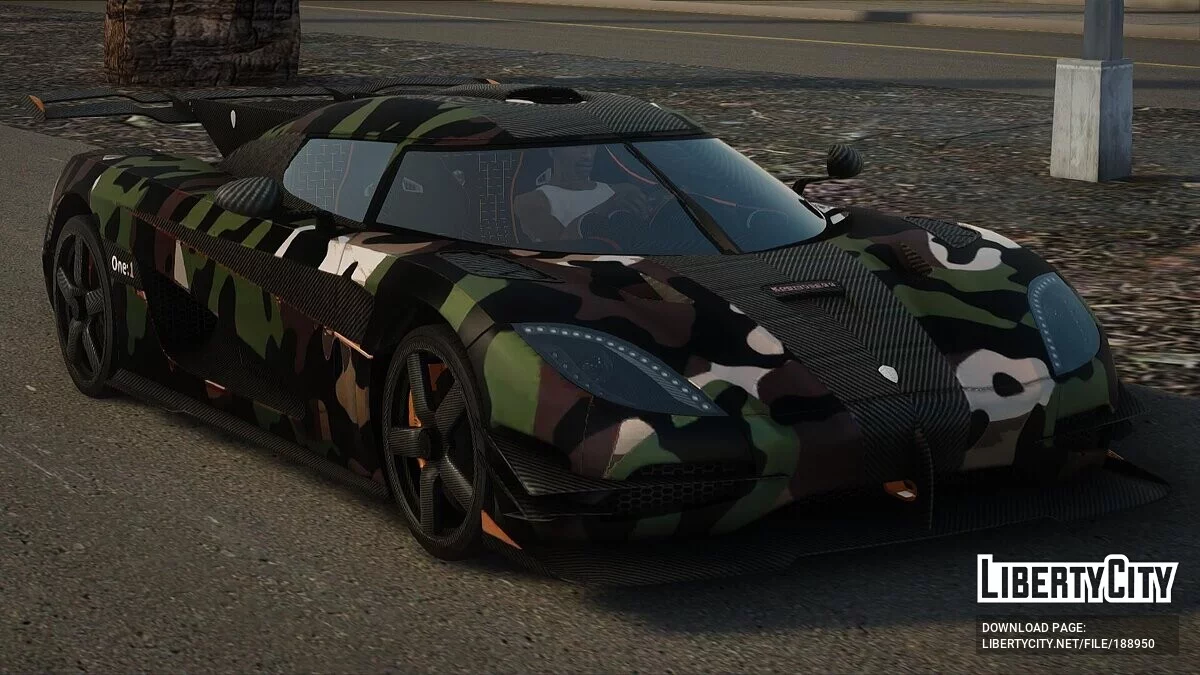 Koenigsegg One 1 / GTA San Andreas
