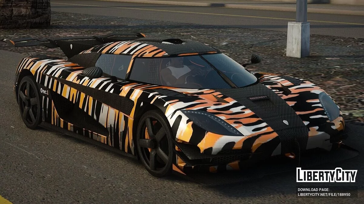 Koenigsegg One 1 / GTA San Andreas