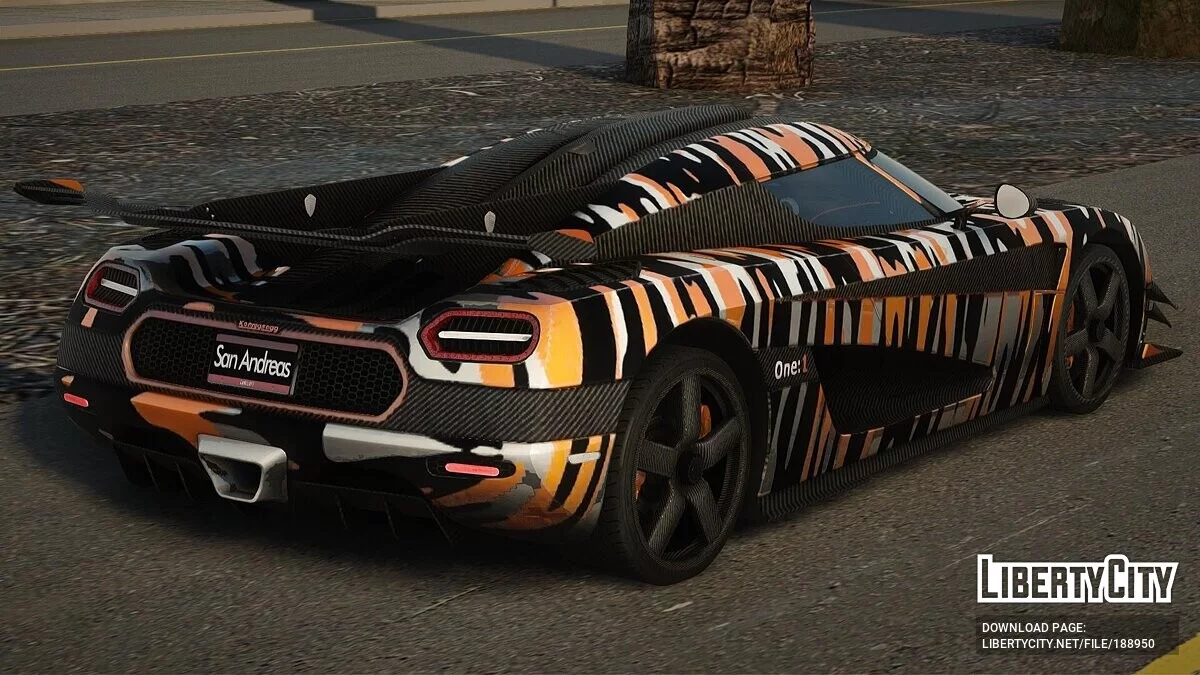 Koenigsegg One 1 / GTA San Andreas