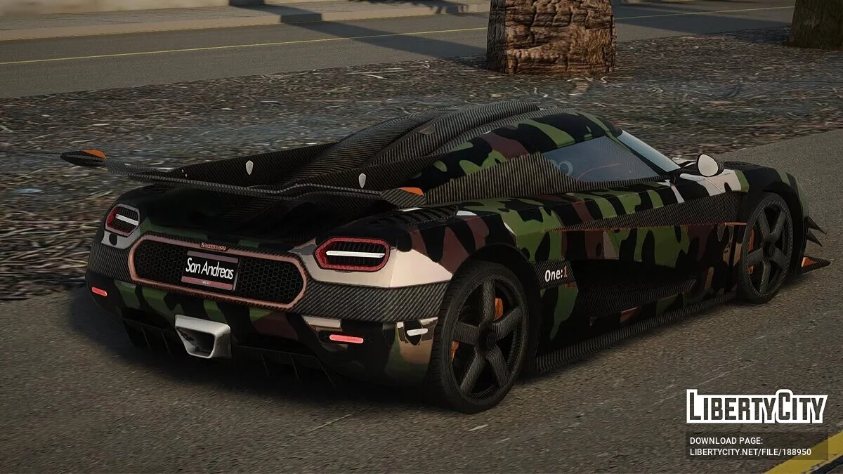 Koenigsegg One 1 / GTA San Andreas