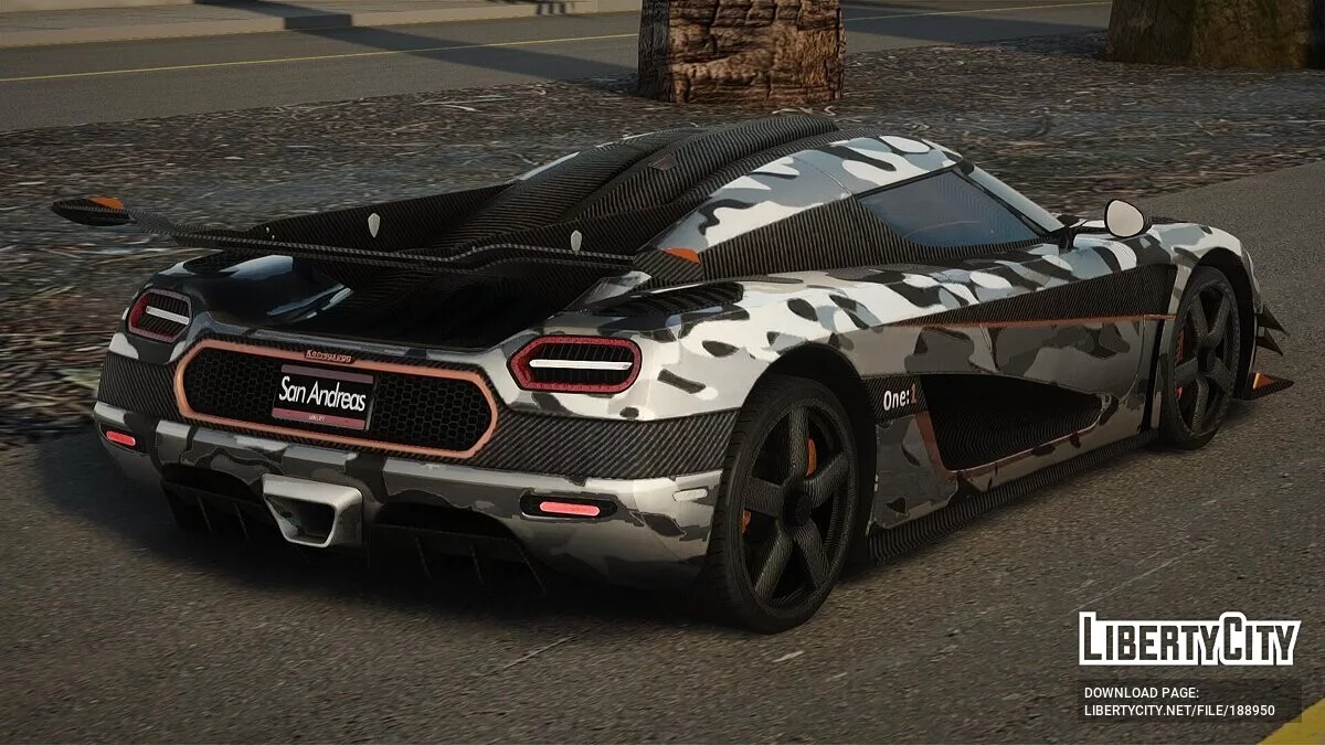 Koenigsegg One 1 / GTA San Andreas