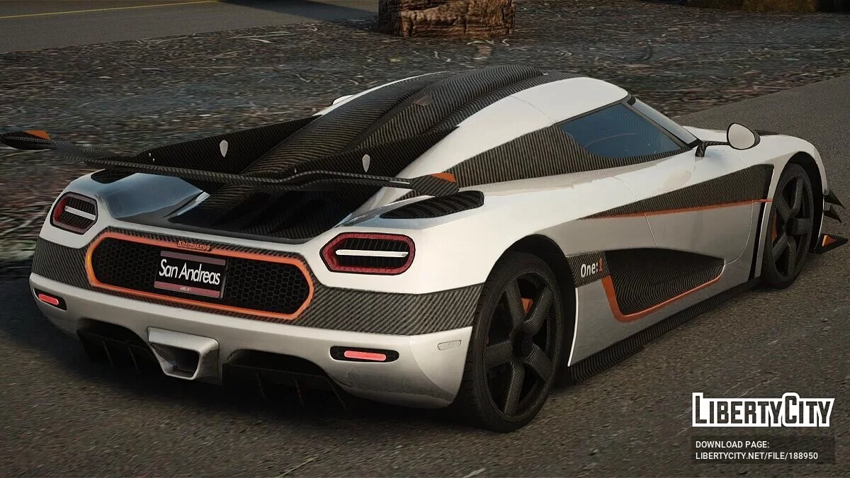 Koenigsegg One 1 / GTA San Andreas