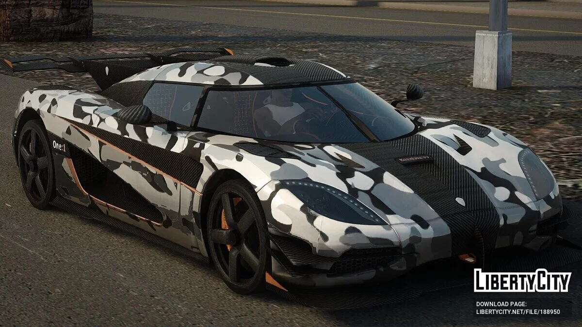Koenigsegg One 1 / GTA San Andreas