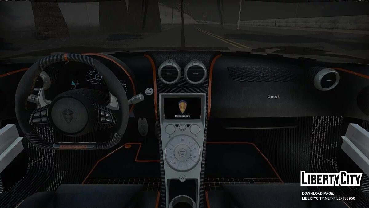 Koenigsegg One 1 / GTA San Andreas
