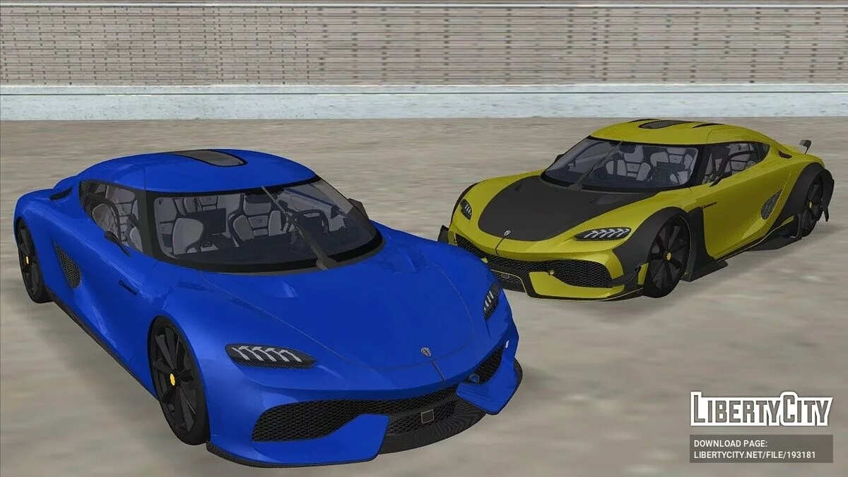 Koenigsegg Gemera 2022 + CCD / GTA San Andreas
