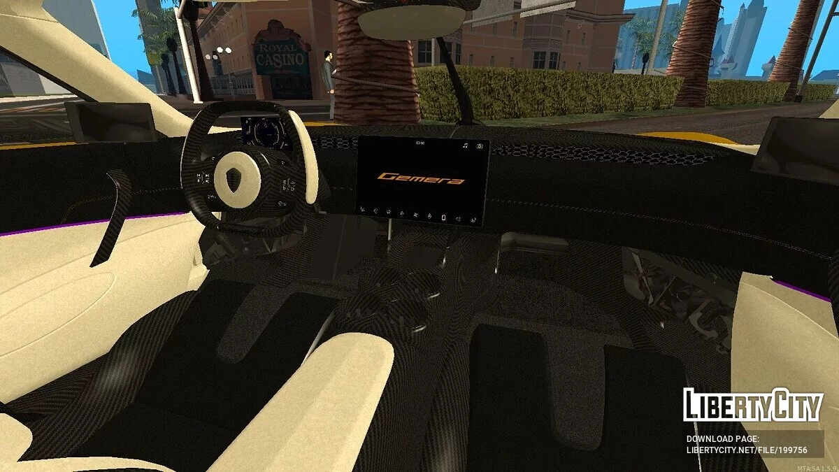 Koenigsegg Gemera Wide Body + CCD / GTA San Andreas