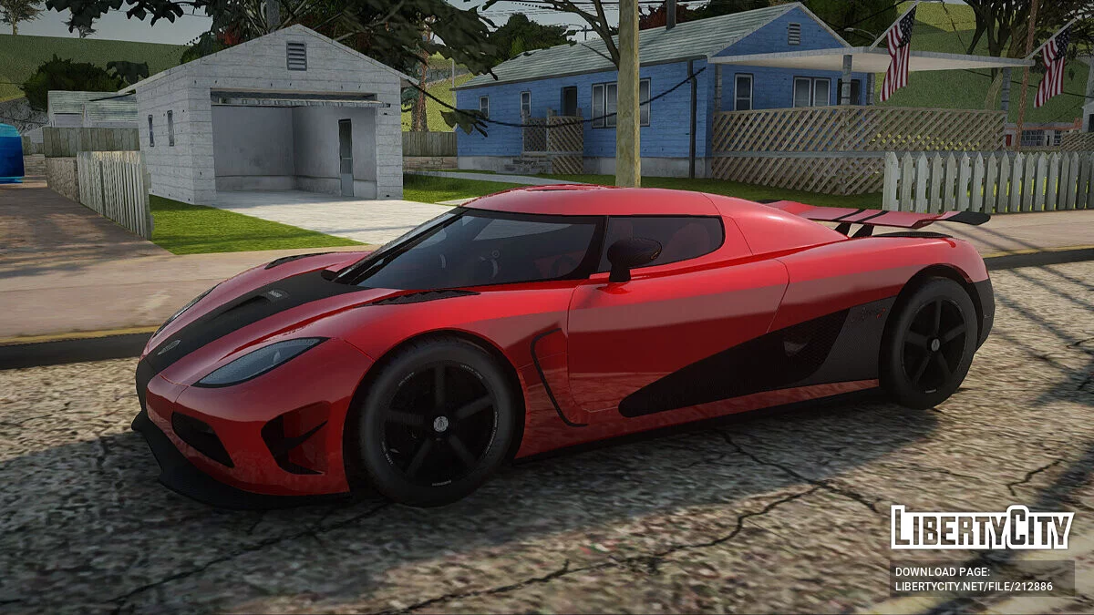 Koenigsegg Agera R / GTA San Andreas
