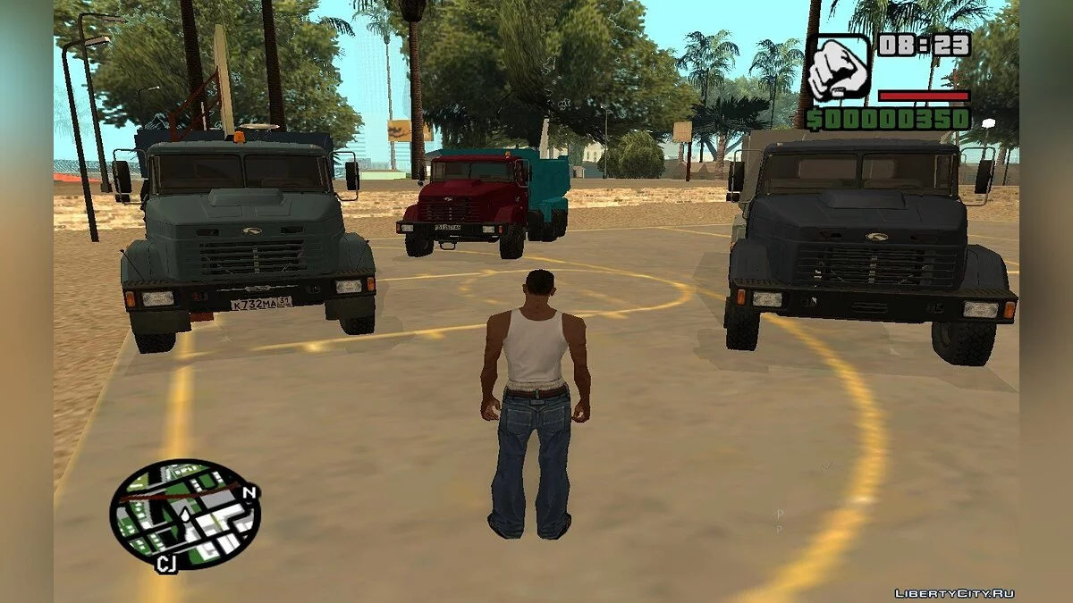 КрАЗ-65055 / GTA San Andreas