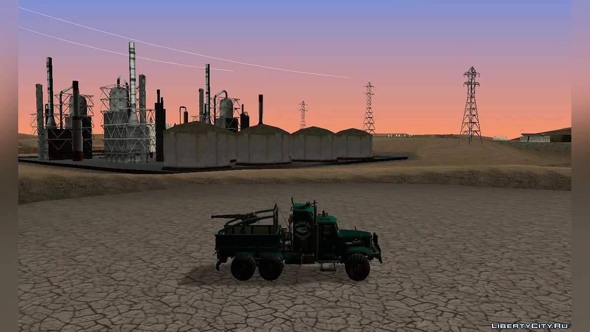 Kraz 255-B1 Krazy Crocodile / GTA San Andreas
