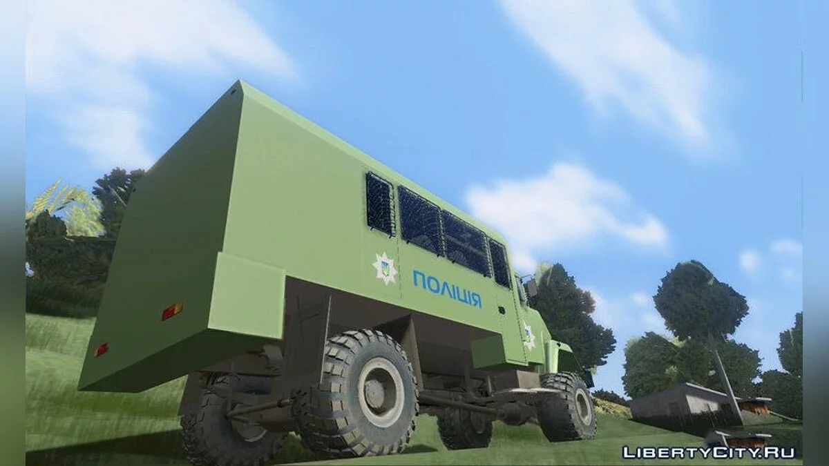 КрАЗ - Полиция Украины / GTA San Andreas