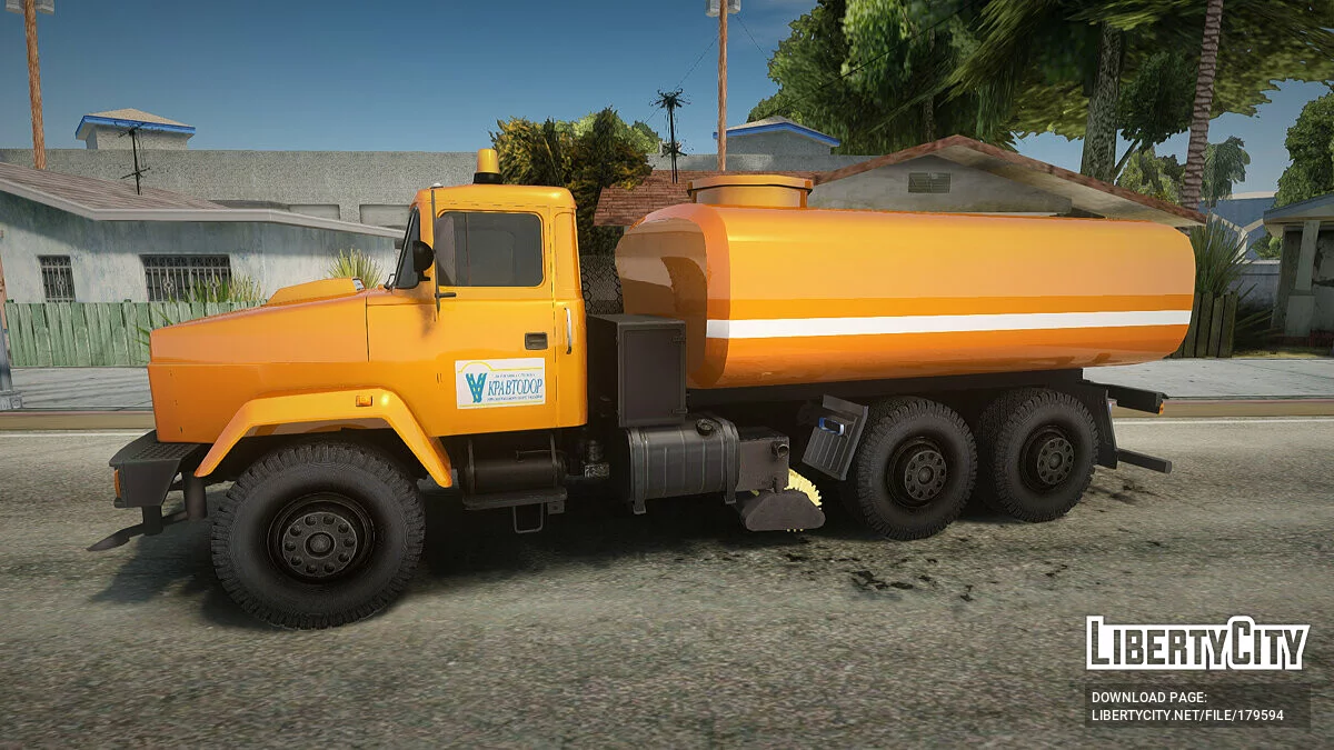 КрАЗ 6322 Поливомоечный / GTA San Andreas