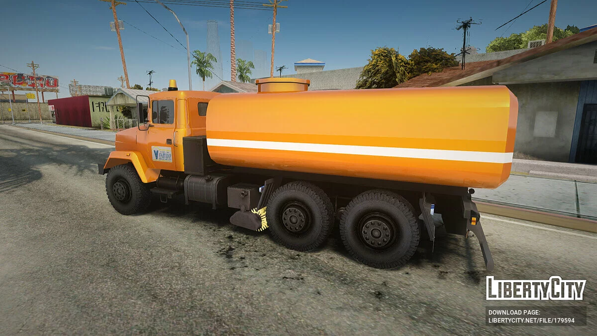 КрАЗ 6322 Поливомоечный / GTA San Andreas