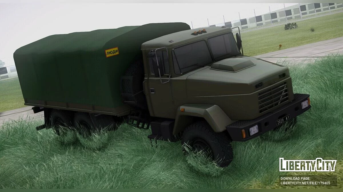 КрАЗ 6322 ВСУ / GTA San Andreas