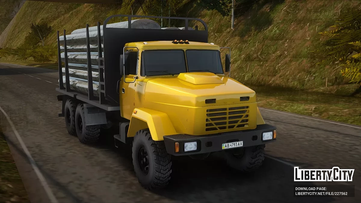 КрАЗ Лесовоз / GTA San Andreas