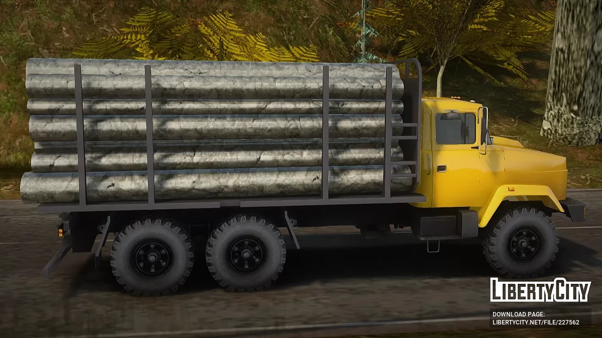 КрАЗ Лесовоз / GTA San Andreas
