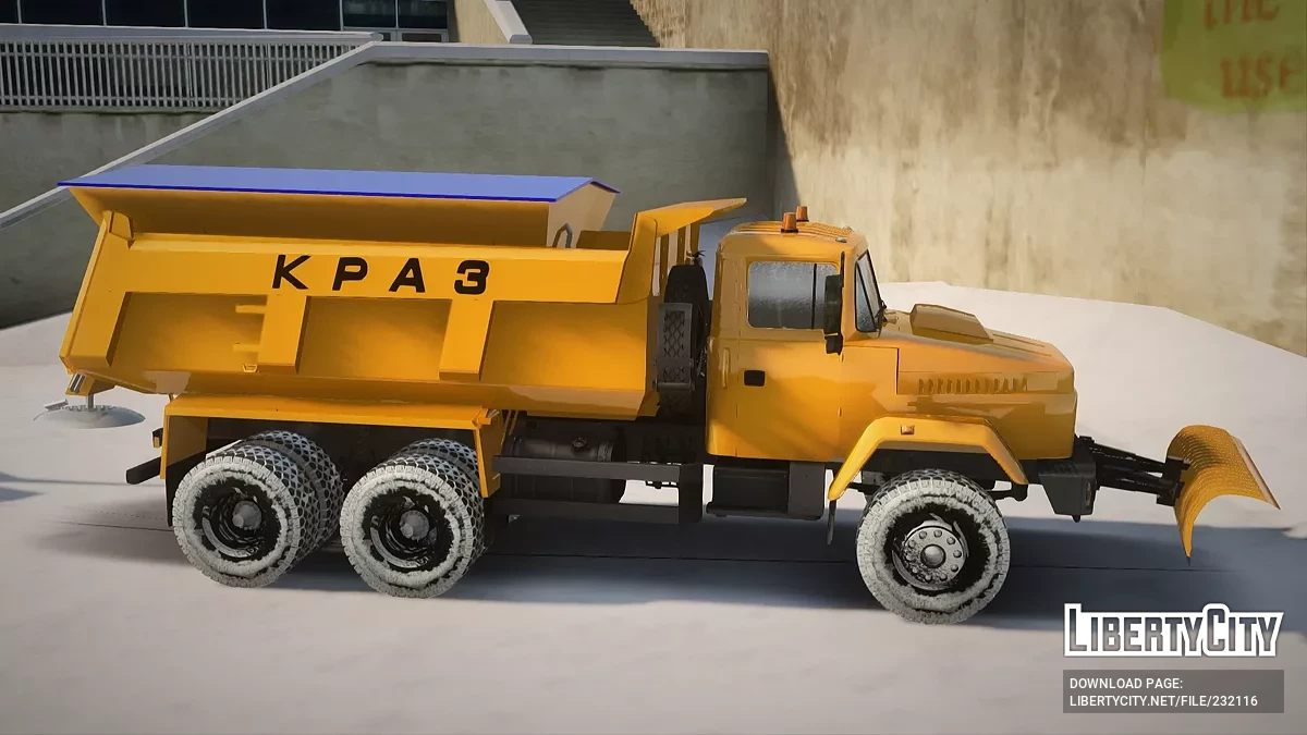 КрАЗ Снегоуборочный [AVS] / GTA San Andreas
