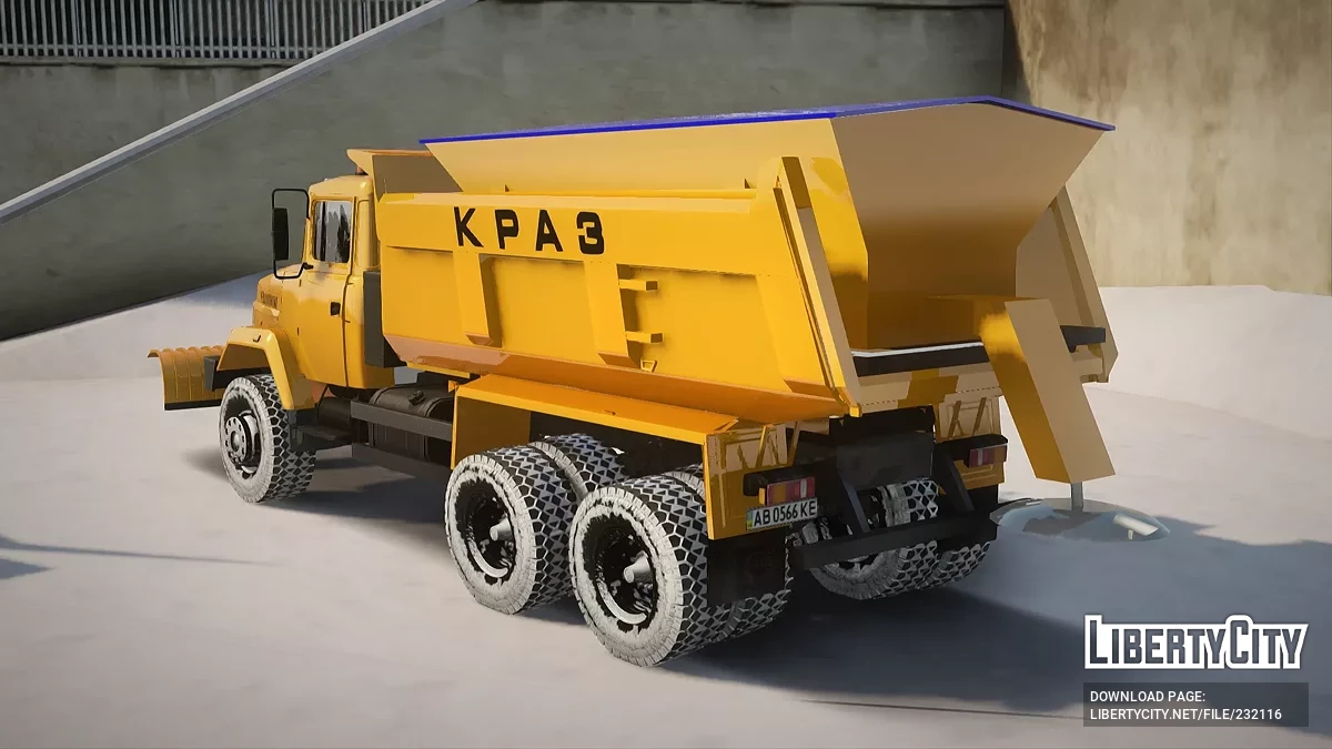 КрАЗ Снегоуборочный [AVS] / GTA San Andreas