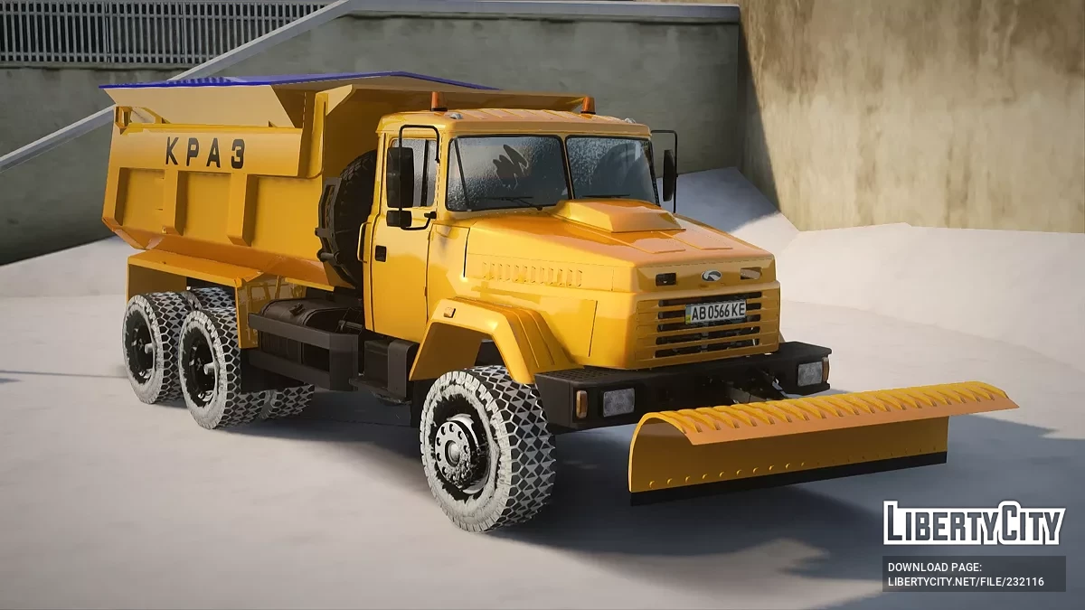 КрАЗ Снегоуборочный [AVS] / GTA San Andreas